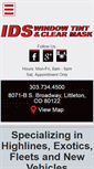 Mobile Screenshot of idswindowtint.com